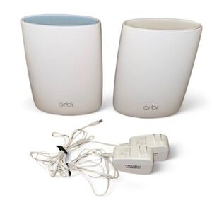 Netgear Orbi RBR50 + RBS50 V2 Mesh WiFi System AC3000 TriBand Router & Satellite
